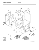 BODY Diagram and Parts List for BEC212ES1  Crosley Range