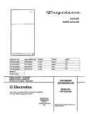 COVER Diagram and Parts List for FRT18HC5AQ2  Frigidaire Refrigerator