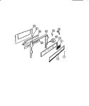 BACKGUARD Diagram and Parts List for CGC4C6DXE  Gibson Range
