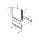 OUTER DOOR Diagram and Parts List for SU300EXR5  Frigidaire Dishwasher
