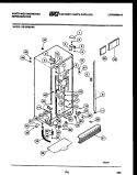 Part Location Diagram of 08017447 Frigidaire DAMPER-MEAT KEEPER