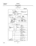 WIRING SCHEMATIC Diagram and Parts List for FRS26HF5AQ0  Frigidaire Refrigerator