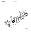 AIR HANDLING Diagram and Parts List for WAC052T7A5  Frigidaire Air Conditioner
