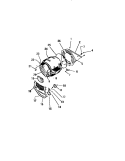 DRUM Diagram and Parts List for DEA600A0T  Kelvinator Dryer