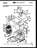 BODY PARTS Diagram and Parts List for REG75WL1  Frigidaire Wall Oven