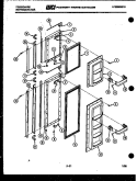 Part Location Diagram of 5308009966 Frigidaire PANEL