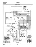 WIRING SCHEMATIC Diagram and Parts List for PLGF389ACC  Frigidaire Range