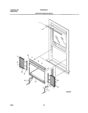 WINDOW MOUNTING Diagram and Parts List for FAS295J2A2  Frigidaire Air Conditioner