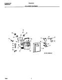 ICE & WATER DISPENSER Diagram and Parts List for FRS24AGGW3  Frigidaire Refrigerator
