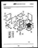 BODY PARTS Diagram and Parts List for 31-3138-00-05  Tappan Range
