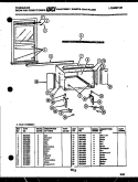 WINDOW MOUNTING PARTS Diagram and Parts List for AR18NS8E1  Frigidaire Air Conditioner