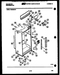 CABINET PARTS Diagram and Parts List for TSI206EN0V  Kelvinator Refrigerator