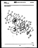 Part Location Diagram of 3206228 Frigidaire FRONT PANEL (ALMOND)