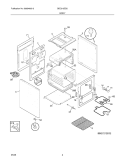 BODY Diagram and Parts List for BEC212ES2  Crosley Range