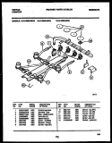 Part Location Diagram of 3201439 Frigidaire COVER, SPARK MODULE