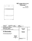 COVER Diagram and Parts List for FEF361AWB  Frigidaire Range