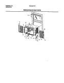 WINDOW MOUNTING PARTS Diagram and Parts List for FAS226H2A2  Frigidaire Air Conditioner