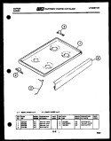 Part Location Diagram of 3051353 Frigidaire PANEL-MANIFOLD