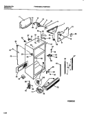 Part Location Diagram of 218730800 Frigidaire TAPPING, PLATE, Right Hand