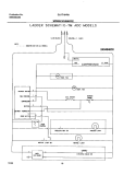 WIRING SCHEMATIC Diagram and Parts List for GLHT184RAQ6  Frigidaire Refrigerator