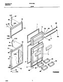 Part Location Diagram of 218811635 Frigidaire TRIM-HANDLE