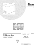 COVER Diagram and Parts List for GFC05M0AW4  Gibson Freezer
