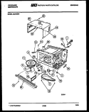BODY PARTS Diagram and Parts List for MCT690N  Frigidaire Microwave