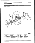 CAM Diagram and Parts List for MDB662RBR0  Frigidaire Dishwasher