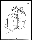 Part Location Diagram of 5303281380 Frigidaire COVER-FAN