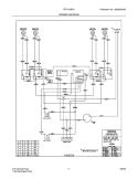 WIRING DIAGRAM Diagram and Parts List for FEF316BSH  Frigidaire Range