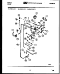 BURNER PARTS Diagram and Parts List for 30-2518-00-03  Tappan Range