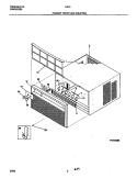 WRAPPER Diagram and Parts List for HA10B  Frigidaire Air Conditioner