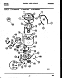 Part Location Diagram of 3204449 Frigidaire Two Speed Motor