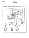 WIRING DIAGRAM Diagram and Parts List for WAH11EP2T4  Frigidaire Air Conditioner