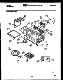 BODY PARTS Diagram and Parts List for OM13P7NWHE  Gibson Microwave