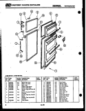 Part Location Diagram of 5318669202 Frigidaire PANEL-INNER DOOR