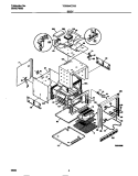 BODY Diagram and Parts List for TEB554CCB2  Tappan Wall Oven