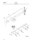 BACKGUARD Diagram and Parts List for MGF303PGWG  Uni Range