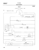 WIRING SCHEMATIC Diagram and Parts List for FRT18P6BSB7  Frigidaire Refrigerator