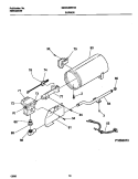 P16B0010 BURNER, VALVE Diagram and Parts List for GDG546RFS2  Gibson Dryer