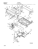 CONTROL PANEL Diagram and Parts List for WTR1240AS0  Westinghouse Washer