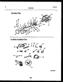 ICE MAKER AND INSTALLATION PARTS Diagram and Parts List for FPCEW21TIRW1  Frigidaire Refrigerator