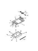 TOP / DRAWER Diagram and Parts List for REC305CD0  Kelvinator Range