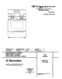 COVER Diagram and Parts List for FGFL66ASC  Frigidaire Range