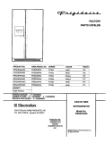 COVER Diagram and Parts List for FRS23KR4AQ4  Frigidaire Refrigerator