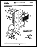 SYSTEM AND AUTOMATIC DEFROST PARTS Diagram and Parts List for FPDA18TPW0  Frigidaire Refrigerator