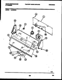 CONSOLE AND CONTROL PARTS Diagram and Parts List for LA470BXD1  Frigidaire Washer