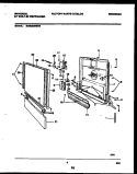 Part Location Diagram of 154132504 Frigidaire LATCH