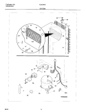 SYSTEM Diagram and Parts List for F22CW10  Frigidaire Freezer