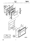 Part Location Diagram of 318040201 Frigidaire HANDLE-DOOR